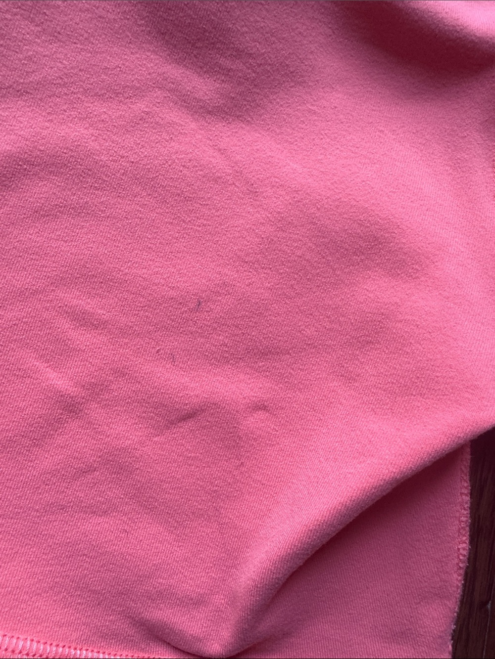 Alo Airbrush High-Waist Coral Women’s Bike Shorts - Picture 9 of 9